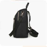 Mochila De Nylon Moda Multifuncional Gran Capacidad Para Estudiantes Mochila De Hombro Para Mujer Material Principal Denim Lining De Poliéster - details 13
