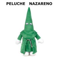 PELUCHE NAZARENO SUAVE,SEMANA SANTA,COLOR NEGRO,ROJO,LILA,VERDE,BLANCO,CELESTE,MEDIDAS 35x20cm,cm,fespu - details 2