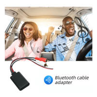 Adaptador De Música Inalámbrico Para Coche Universal Con Cable Aux RCA Estéreo 2RCA Almacenamiento De Audio Bluetooth Car Kit - details 1