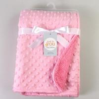Manta Y Pañalera Para Bebé Recién Nacido De Algodón Suave Térmica Fleece Invierno Conjunto De Ropa De Cama Unisex 76*102cm - details 5