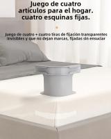 Invisible Bed Sheet And Bed Cover Fastener 4PCS Clips Para Fijar Fundas De Sábanas Y Fundas De Edredón No Específico 100% Fibra De Bambú Antideslizantes - details 11