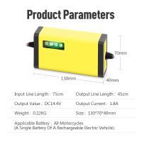 Cargador De Batería De Coche 12V 10A Pulso Con Pantalla LCD Reparación Inteligente Y Rápida Dispositivo De Carga Para Baterías De Coche Y Motocicleta Accesorio De Vehículo - details 10