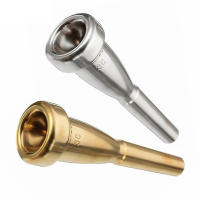 Boquilla De Trompeta Profesional 3C 5C 7C Con Diseño De Enchufe Dorado Y Plateado De Plata Calidad Superior Para Jugadores Avanzados - details 3