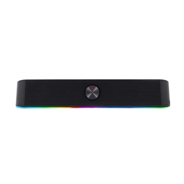 Barra de sonido 2.0 Deep Gaming con 6 Modos de Iluminación RGB, Entrada Aux + Bluetooth 5.0 - 1