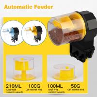 Alimentador De Pecera Automático Inteligente Con Capacidad Grande Para Acuarios De Peces Dorados Y Acuarios LCD De Plástico - details 15