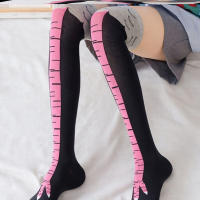 Calcetines Largas Pierna De Pollo Divertidos Dibujos Animados De Terciopelo Para Mujer Calcetines De Piel De Pollo 3D Gruesos - details 6