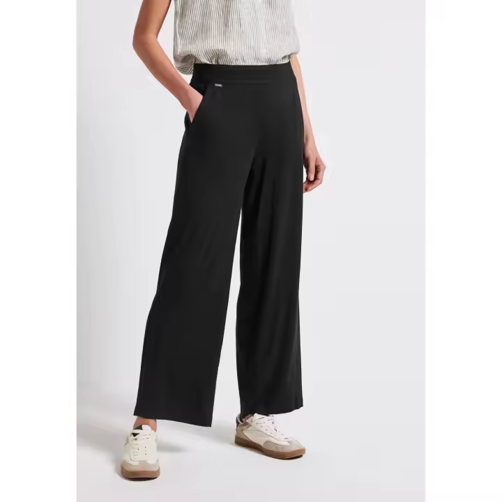 Street One Mod. PS379196 L30 - Pantalón de punto con cintura elástica para mujer - 1