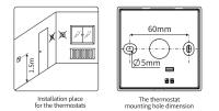Termostato De Pared Inalámbrico Opentherm Para Boilero Batería De Alta Eficiencia RF OT Controlador De Temperatura Para Boilero De Gas Soporte Semanal Y Calibración - details 15