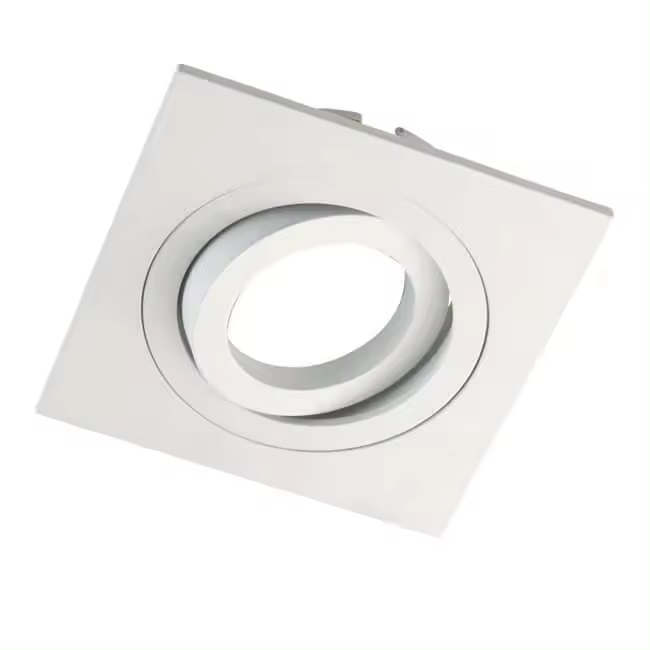 Wonderlamp Foco empotrable CLASSIC basculante cuadrado blanco. Wonderlamp - 1