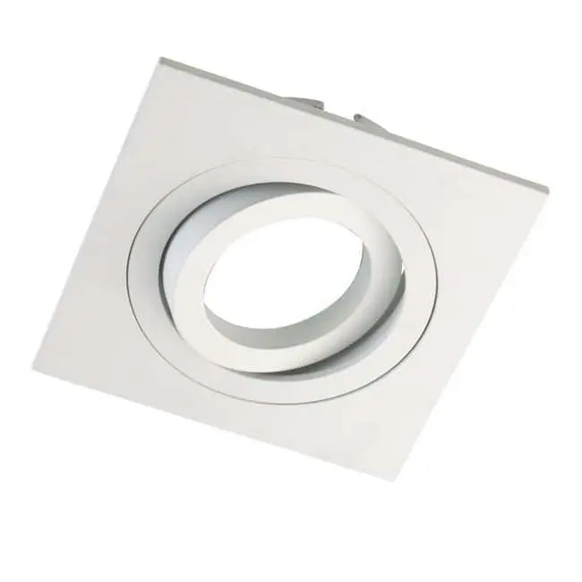 Wonderlamp Foco empotrable CLASSIC basculante cuadrado blanco. Wonderlamp - 1