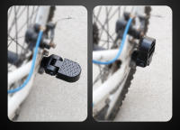 Pedal Trasero Para Bicicleta Eléctrica Plegable Universal Para Montañas Y Ciudades Material De Aluminio Ultraligero Adecuado Para Mountain Bike BMX Cruisers Y Bicis De Carretera - details 18