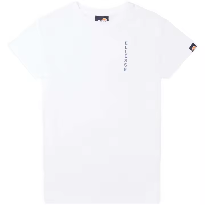 Camiseta de Manga Corta Ellesse Nessia para niños unisex en color blanco - 1