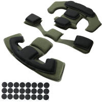 Almohadillas De Casco Universales Interiores De Esponja De Memoria Reemplazo Para Casco Protector Mat De Almohadillas De Seguridad Unisex - details 9
