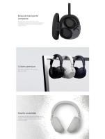 Sony WH-1000XM6 - Auriculares inalámbricos con Cancelación de Ruido, El mejor Noise Cancelling, Hasta 30 horas de batería, Carga rápida, Calidad de sonido premium, Diseno plegable,estuche resistente, Máxima comodidad, 360 Upmix para cine, Game EQ - details 15