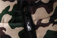 Otoño e Invierno nueva moda Chaqueta de algodón color camuflaje chaleco de talla grande para hombre Chaqueta de algodón bordada para hombre - details 6