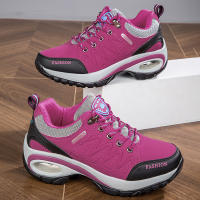 Zapatos Deportivos Para Mujer Plataforma Impermeables Zapatillas De Moda Para Exterior Senderismo Antideslizantes Casual Bajo Top Zapatos De Correr - details 7