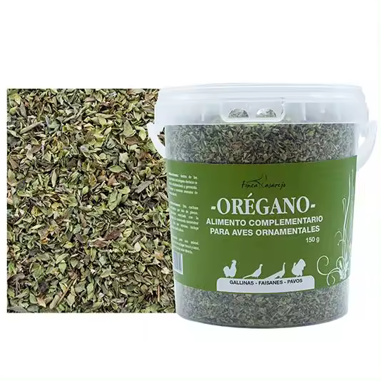 Orégano para Gallinas y Aves de Corral - Propiedades Antiinflamatorias y Germicidas - 150 G - FINCA CASAREJO - 1