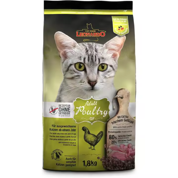 Leonardo Adult Sin cereales con ave 1.8 Kg - 1