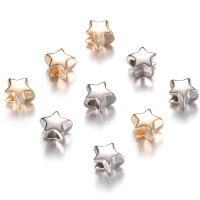 50pcs Cuentas De Estrella Mixtas De 10mm Con Agujero Grande Cuentas De Espaciador Plástico Para Fabricación De Joyas Pulseras Y Bordado - details 3