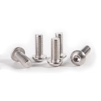 Tornillos De Cabeza Redonda a Rosca Hexagonal De Acero Inoxidable 316 A4-70 M3-M12 Tamaños Variados Para Metalworking Y Fabricación De Maquinaria - details 5