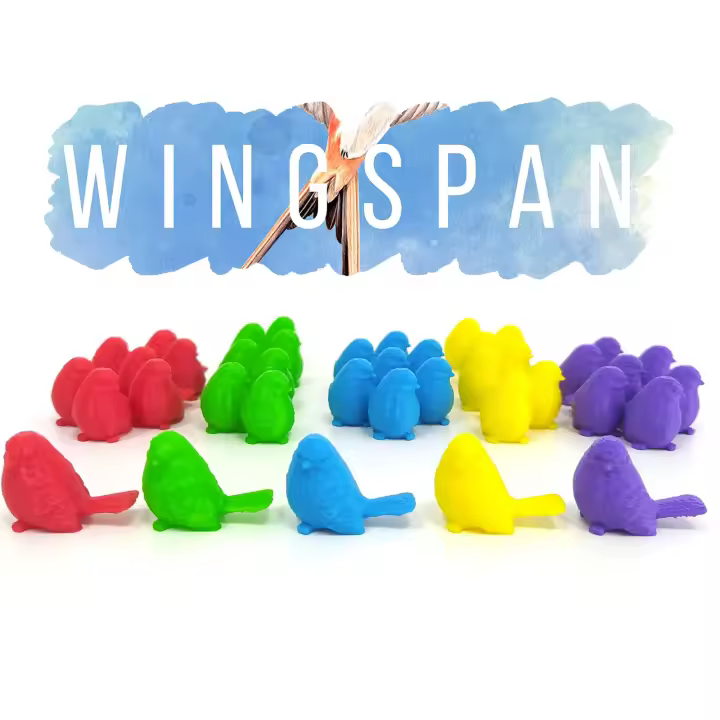 Tokens de jugador para Wingspan / Meeple Rex / Accesorios para juegos de mesa - 1