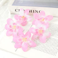10Pcs Flores Artificiales 5CM Para Decoración De Hogar Fiesta Boda Jardín Accesorios Para Coronelas Y Manualidades - details 14