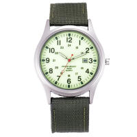 Reloj De Cuarzo Para Hombre Negro Con Correa De Nylon Militar Deportiva Moda Cuadro De Numeros Arábigos Clavija De Hebilla - details 19