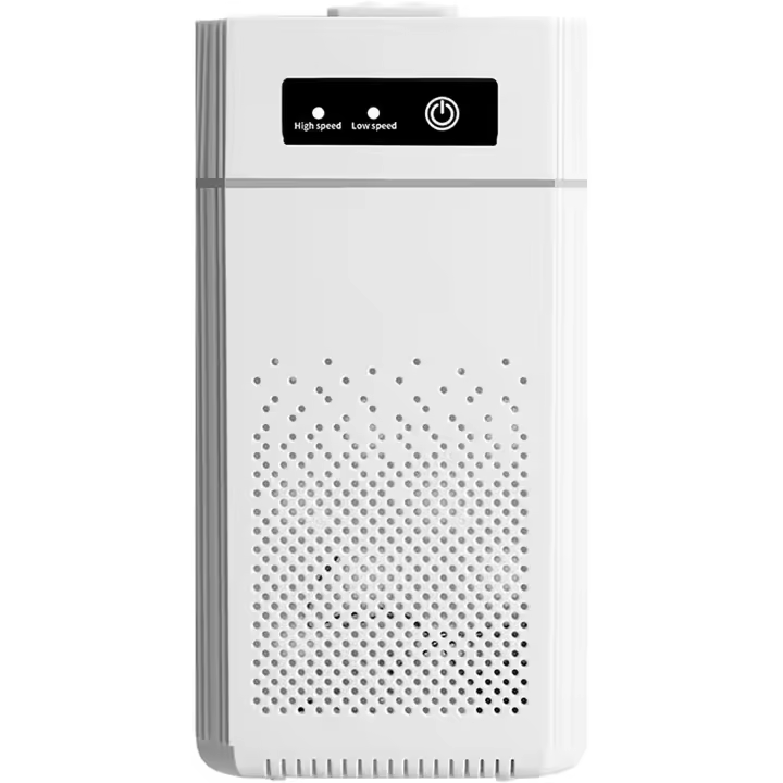 El Purificador de aire del dormitorio tiene una función de aromaterapia, que puede eliminar el humo, el polen, la caspa y el olor del cabello de las mascotas, y el purificador de aire de 20db es adecuado para oficinas, salas de estar / cocinas. - 1