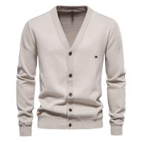 Nueva Chaqueta De Algodón AIOPESON 2024 Para Hombre Estilo Casual Monofrontal Color Sólido De Alta Calidad Para Otoño Y Invierno - details 11