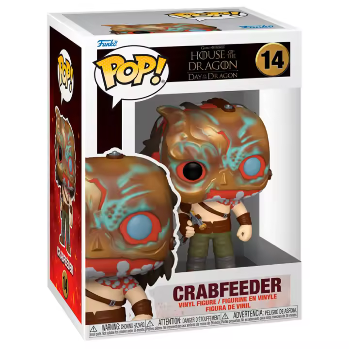 Figura Pop House Of The Dragon Crabfeeder-Figura de Vinilo Coleccionable - Idea de Regalo- Mercancia Oficial - Juguetes para Niños y Adultos - Movies Fans - Muñeco para Coleccionistas y Exposición - 1