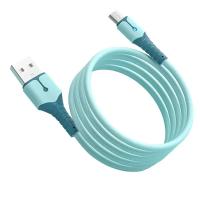 Cable USB de carga rápida Cable de carga de silicona líquida Cable de datos USB para teléfono - details 1