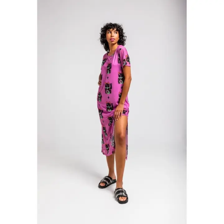 Vestido tul camiseta - Good Luck Lolina Talla S - 1