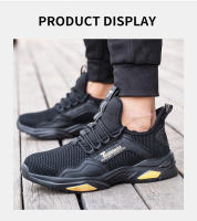 Zapatos De Seguridad Para Hombre Antideslizantes Con Punta De Acero Protección Contra Punciones Ligeros Y Transpirables Zapatillas De Trabajo Para Mujer - details 12