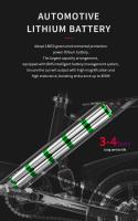 Bicicleta  Electricos Adultos Plegable Freestyle Y1S con neumático de 12 ", motor sin escobillas de 250W (pico de 350W), velocidad máxima de 25km/h, batería de litio de 36V 7.5Ah y alcance de 45km - details 2