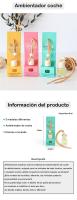 Pack de 9 a 36 ambientadores coche, aroma lavanda, colores surtidos, regalos para invitados boda, recuerdos bautizo invitados, ambientadores coche elegantes, detalles originales boda, Regalantes Store - details 0