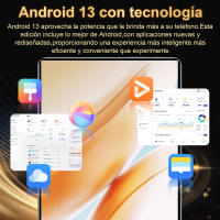 Tableta Android 13.0 nueva tableta de 10,1 pulgadas 16GB Ram 1tb ROM tableta 20000mah 14 núcleo WiFi tableta de red Bluetooth - details 7