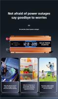 Inversor De Coche 1000W 1500W 2200W a 220V Con Pantalla Digital Alta Potencia Suministro De Energía Para Hogar Exterior Camping - details 2