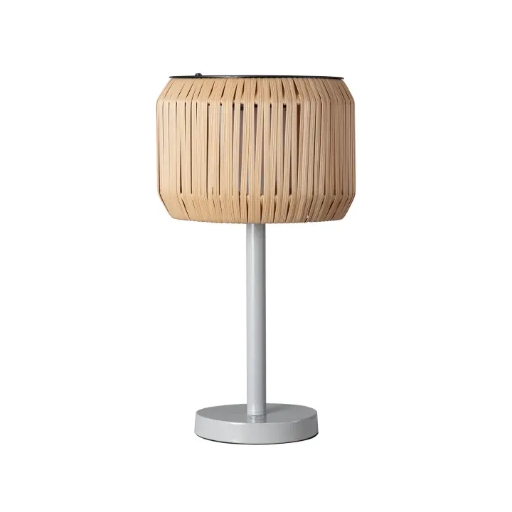 Ledkia Lámpara de Mesa Exterior Solar LED Nygala Natural - 1