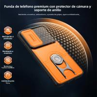 Nueva Funda Multifuncional Para Samsung Galaxy A57 A56 A16 A17 A26 A35 A55 A36 A37 Con Anillo De Metal Soporte Lente Deslizante Protector De Teléfono - details 7