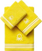 Benetton Set 3Pc Toalla de Baño Amarillo - 30x50cm 50x90cm 70x140cm - details 0