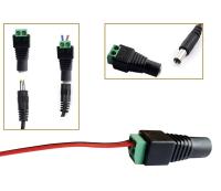 5 Pares De Conectores DC Hembra Y Macho 5.5x2.1mm Adaptadores De Enchufe Para Tiras LED De Un Solo Color Cámara CCTV - details 7