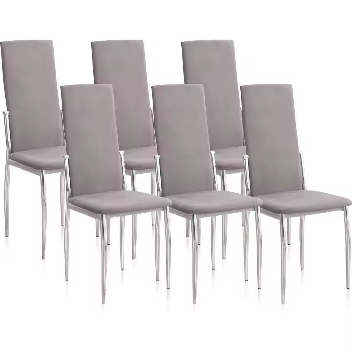 Juego de 6 sillas modelo Sakura. Disponible en varios colores - 1