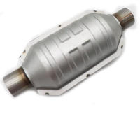 Convertidor Catalítico Universal De Alta Fluidez 2'' 2.25'' 2.5'' 3" 400 Celdas Acero Inoxidable Redondo Euro1 Para Muffler - details 3