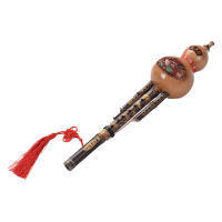 Flauta De Bambú Negro Hecha a Mano En China Hulusi Gourd Cucurbit Para Principiantes Y Amantes De La Música Con Estuche Clave De C - details 1