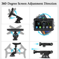 Reproductor Multimedia De Coche Hippcron 7 Pulgadas Con Wireless Carplay Y Android Auto Pantalla Táctil AUX USB Y Bluetooth - details 5