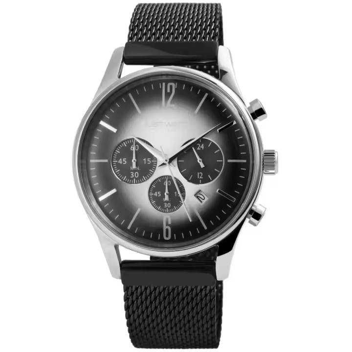 Reloj Just® Hombre com Cronógrafo e Bracelete em Mesh - 1