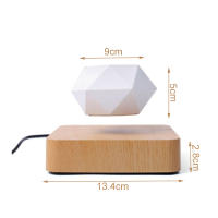 Maceta Flotante Magnética Levitación Para Plantas Sin Tierra Maceta De Rotación Para Decoración Del Hogar Con Diseño De Bonsái - details 3