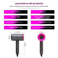 【Regalo para mamá 🎁 】Secador de Pelo 2000W Alta Potencia 2 en 1 - Peluquería Profesional & Hogar, Temperatura Constante con Protección, Ion Negativo, Alta Velocidad y Bajo Ruido - Portátil para Styling - details 9