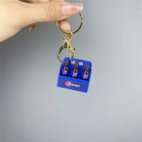 Llavero De Moda Coreana Con Botella De Vidrio Simulación Resina Para Mujeres Colgante De Joyería Pendiente Regalo Souvenir - details 4