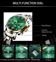 Reloj De Hombre LIGE 2024 Chronógrafo Deportivo De Lujo Marca Relojes De Cuarzo Acero Inoxidable Impermeable Con Manos Luminosas Y Calendario Completo - details 7